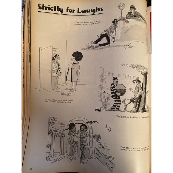 Vintage November 1976 Ebony Magazine with Featured Cover,”O.J. Simpson: - Picture 7 of 12